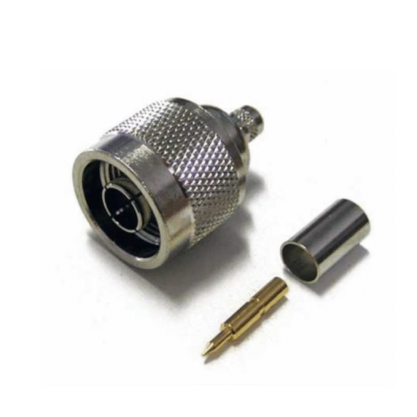 CONECTOR N MACHO CRIMP. RG58/LMR195
