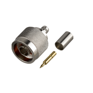 CONECTOR N MACHO  CRIMP. ANILLO P/RG58