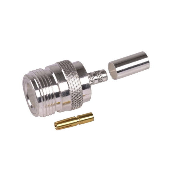 CONECTOR N HEMBRA CRIMP. RG58