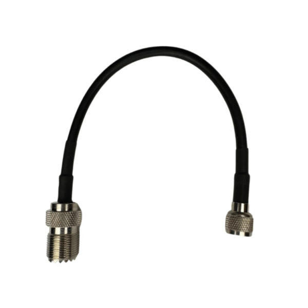 PIG TAIL MINI UHF MACHO WITH PL259 HEMBRA